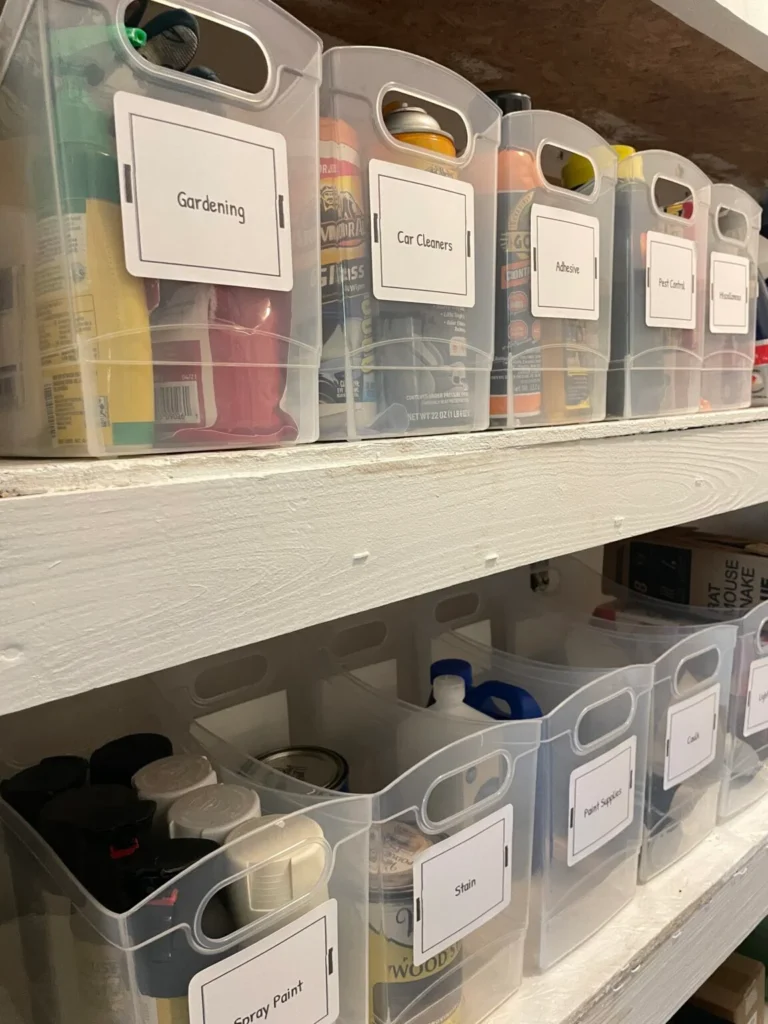 My Favorite Plastic Storage Boxes + Labels