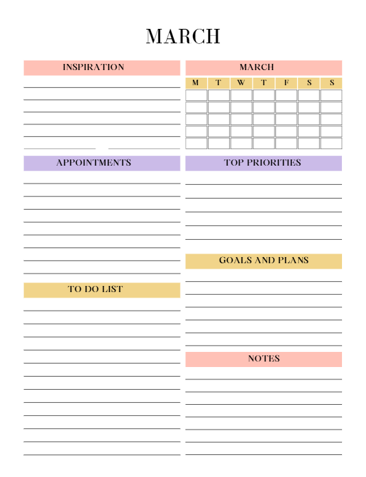 Printable House Management Planner - Image 2