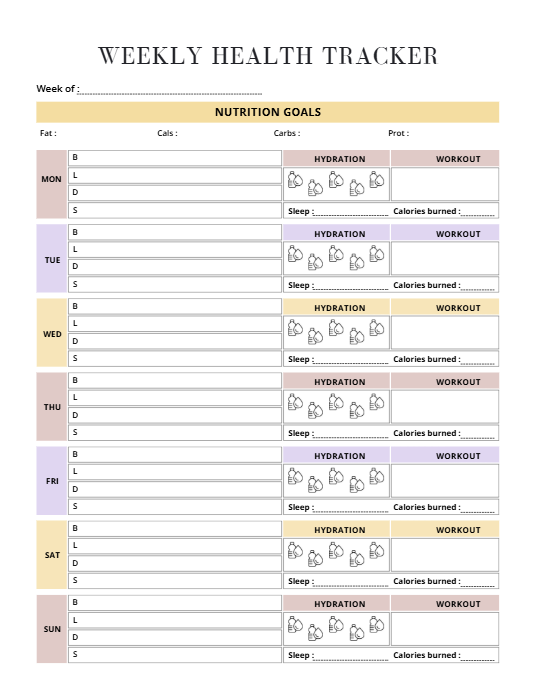 Printable House Management Planner - Image 3