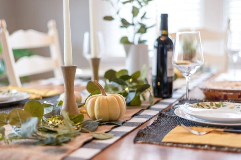 Table Decorating Ideas for Thanksgiving